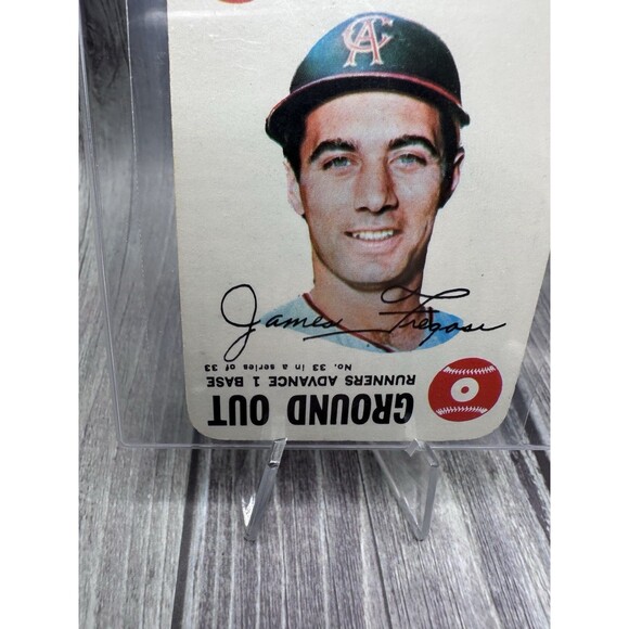 1968 Topps - Game Jim Fregosi #33 California Angels Ground Out CGC Authentic - Picture 5 of 9